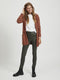 VILA VIRIL OPEN LS KNIT CARDIGAN - Fijn gebreid - Zachte brei kwaliteit - Maat S