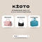 Kioto Handtas - Schoudertas - Compact en ruim - Zwart