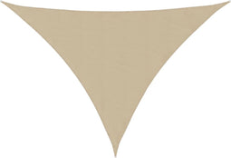 vidaXL - Zonnezeil - 7x5x5 - m - 100% - polyester - oxford - beige