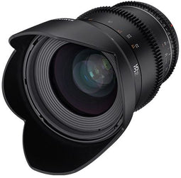 Samyang Optics VDSLR 35mm T1.5 MK2 - Prime lens - Sony E - Diafragma 1,5 - Zwart