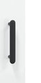 vidaXL - Dressoir - 90x34x80 - cm - bewerkt - hout - hoogglans - wit