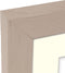 ZEP - Houten fotolijst taupe met passe-partout Regent 2 formaat 20x20 / 30x30 cm - V32302