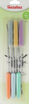 Metaltex Fonduevorken 24 Cm Rvs Zilver 6 Stuks