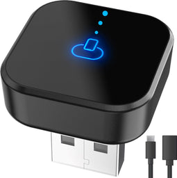 Nuvance B42 - CarPlay Dongle - Draadloos - USB & USB-C - Geschikt voor Android Auto & CarPlay