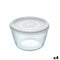 Ronde Lunchtrommel met Deksel Pyrex Cook & Freeze 1,1 L 15 x 15 x 10 cm Transparant Siliconen Gla...
