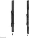 Neomounts WL30S-950BL19 - Muurbeugel - Pivot 90° roteren - Verstelbare hoogte - Max. 110