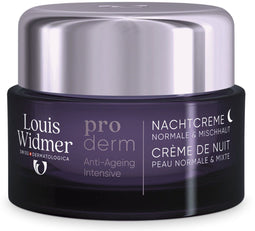 Louis Widmer Proderm - Nachtcrème - Parfumvrij - 50 ml