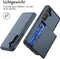 iMoshion Hoesje Geschikt voor Samsung Galaxy S24 Plus Hoesje - Ruimte voor 2 pasjes - iMoshion Backcover met pasjeshouder - Donkerblauw