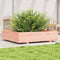 vidaXL - Plantenbak - 110x110x26,5 - cm - massief - douglashout