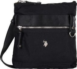 US POLO NEW WAGANER - Crossbodytas - Kunstleer - Zwart