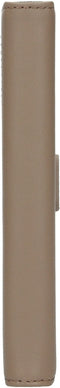 Mobiparts iPhone 15 - 2 in 1 Wallet Case - Echt leer met uitneembare backcover - Taupe