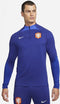Nike KNVB MNK DF STRK DRIL TOP K - Heren Trui - Dri-FIT technologie - Blauw - Maat S