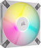 Corsair iCUE AF120 RGB Slim - Ventilator 120mm - 600-2000 RPM - Wit (1-pack)