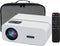 Auronic Beamer - Mini Beamer - 10.000 Lumen - WiFi - 1080P Full HD - Inclusief projectiescherm - Wit