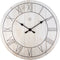 nXt - Wandklok - 40 cm - Hout - Wit - 'Paul'