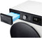 LG RH90V9ZVEN - Warmtepompdroger - 9 kg - 62 dBA - Auto cleaning condensor - Glazen deur met zwarte inleg