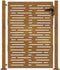 vidaXL - Poort - 105x155 - cm - vierkant - cortenstaal