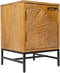 Liviza Nachtkastje Mistral - links - Mangohout - Rechthoek Bruin - 55 cm , 38 cm , 38 cm