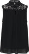 ONLY ONLNEW CAT S/L TOP WVN NOOS - Dames Top - Maat 36 - Polyester (100%)