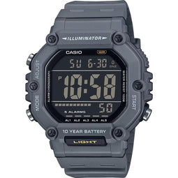 Casio Casio Collection AE-1600H-8BVEF - Polshorloge - Quartz - Grijs - Ø 47 mm