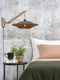 GOOD&MOJO Wandlamp Bali - Bamboe/Zwart - 55x44x44cm - Binnen Scandinavisch,Bohemian