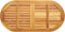 vidaXL - Tafelblad - 110x55x2,2 - cm - Ovaal - Massief - Acaciahout