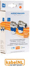 Hirschmann KOKWI 5 + KOSWI 5 SET IEC Coax plug 4G LTE Proof Kabelkeur