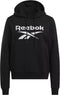 Reebok RI BL FLEECE HOODIE - Heren trui - Trekkoord - Zwart - Maat S