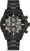 Police PEWGK0053902 - Polshorloge - 51 mm - Zwart