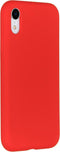 Accezz iPhone XR - Liquid Silicone Backcover - Schokabsorberend - Rood