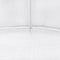 vidaXL - Tuinkas - met - stalen - frame - 64 - m² - 16x4x2 - m - wit