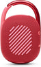 JBL Clip 4 - Draadloze speaker - IP67 waterdicht - Rood