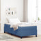 vidaXL - Boxspringbed - Blauw - Enkel - Corduroy - Stof
