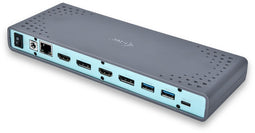 i-tec USB 3.0 / USB-C / Thunderbolt 3 - Dual Display Docking Station - 2x 4K of 1x 5K