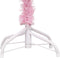 vidaXL - Kunstkerstboom - met - verlichting - en - kerstballen - 150 - cm - PVC - roze