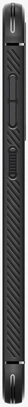 Spigen Rugged Armor - TPU back cover - Militaire standaard en Air Cushion technologie - Zwart