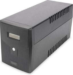 DIGITUS Line-Interactive UPS - 2000 VA/1200 W - Compact en betrouwbaar