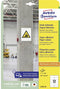 Avery-Zweckform L7875-20 ( 105 x 48 mm, Wit, 240 stuk(s), Permanent hechtend, Sterk hechtend