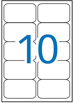 Apli laser A4 etiketten 99 | 1x57 | 0mm 1000