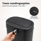 Five Stars® Sensor Prullenbak - 60 Liter - Soft Close Deksel - Zwart