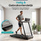TibaGoods loopband - 1-12 km/u - Belastbaar gewicht 130kg - Inklapbaar - Digitale display