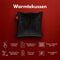 Coozie Warmtekussen - Oplaadbaar - Draadloos & Bedraad - 45 x 45 cm - Zwart - Velvet
