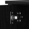 vidaXL - TV-kast - Zwart - Eiken - 80x40x50 - cm - Geengineerd - Hout - en - Staal