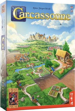 999 Games Carcassonne - Bordspel - Strategisch spel - Educatief spel - NL - EN
