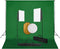 vidaXL - Fotostudioset - met - softboxlampen, - achtergrond - en - reflector