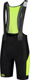 Rogelli Tyro - Korte Fietsbroek - Met Bretels - Zwart Fluor - Maat M
