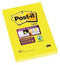 Post-it - Memoblok post-it 660 super sticky 102x152 geel | 6 stuks