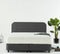 Dreamhouse® Rondo Boxspring met Opbergruimte – Bed - 180 x 200 cm - Velvet Antraciet - Complete boxspring