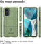 imoshion Hoesje Geschikt voor Motorola Moto G82 / Moto G52 Hoesje Siliconen - imoshion Rugged Shield Backcover - Groen