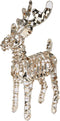 Christmas Decorations Kerstverlichting - rendier - goud - 37 cm - 50 leds- warm wit
